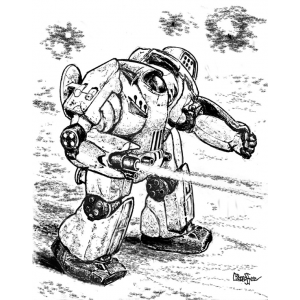 BattleTech Miniatures: Ursus II (Standard) Mech - 50 Tons - TRO 3085