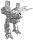 BattleTech Miniatures: Catapult CTLP-C1/K2 Mech 65 Tons - TRO Succession Wars