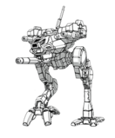 BattleTech Miniatures: Locust LCT-V1/E1/1Vb Mech 20 Tons...