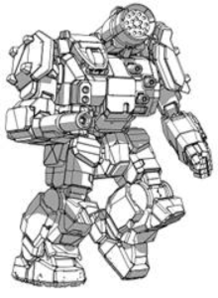BattleTech Miniatures: Thunderbolt TDR-5S Mech 65 Tons TRO Succession Wars