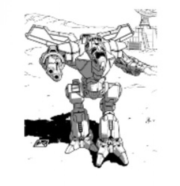BattleTech Miniatures: Hierofalcon Prime/A Variant Mech 45 tons Recognition Guide II