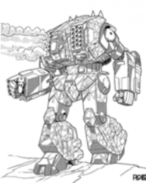 BattleTech Miniatures: Archer ARK-9W Mech