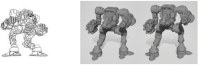 BattleTech Miniatures: Ryoken Stormcrow TC/B