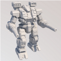 BattleTech Miniatures: Warhammer WHM-6R