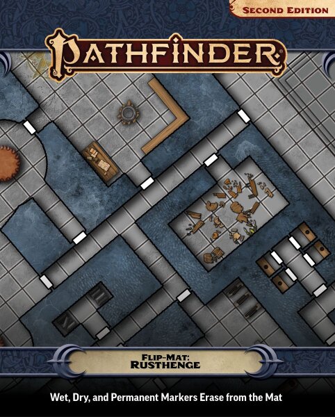 Pathfinder Flip-Mat: Rusthenge (EN)