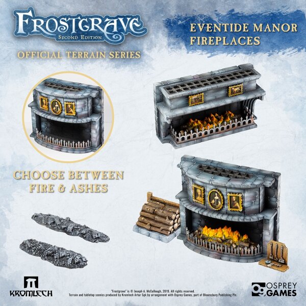 Frostgrave 2.0 Eventide Manor Fireplaces