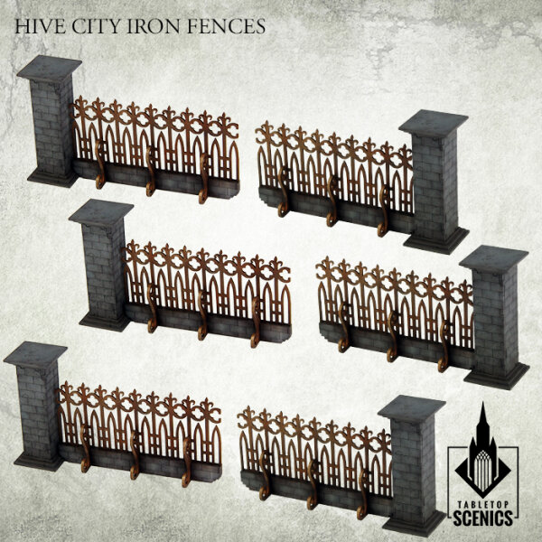 Gothic Spires Hive City Iron Fences