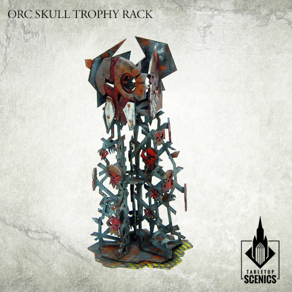 Orkenburg Orc Skull Trophy Rack