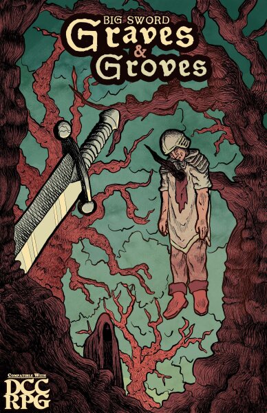 DCC RPG: Big Sword Graves & Groves Standard Cover (EN)