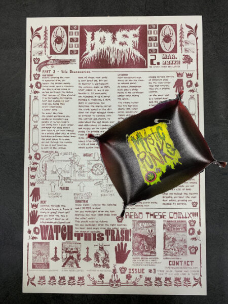 Mystic Punks RPG: Newsletter House #2 Limited Edition Rolling Tray Bundle (EN)