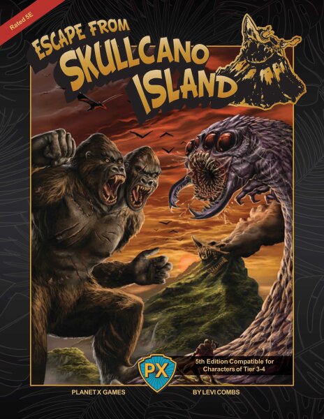 Escape from Skullcano Island 5E HC (EN)
