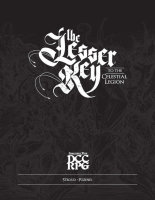 DCC RPG: The Lesser Key to the Celestial Legion (EN)