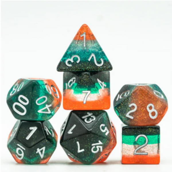 Tangerine Tree RPG Dice Set (7)