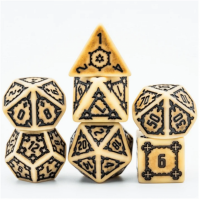 Huge Parchment Castle 25mm RPG Dice Set (7)
