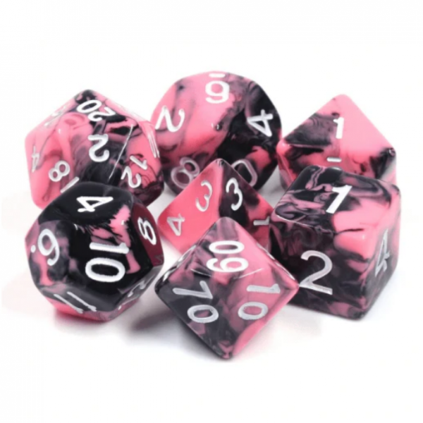 Watermelon Cream RPG Dice Set (7)