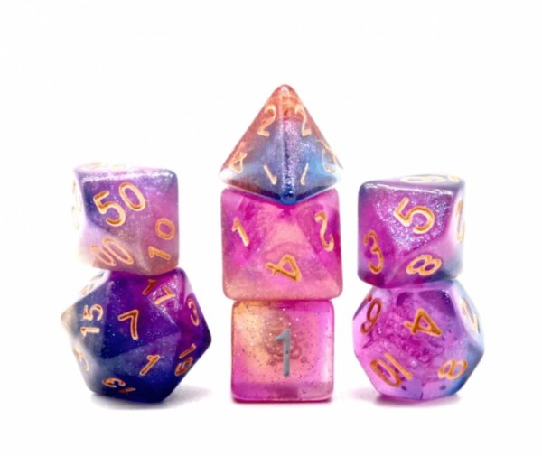 Andromeda`s Nebula RPG Dice Set (7)