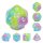 Pastel Punk RPG Dice Set (7)