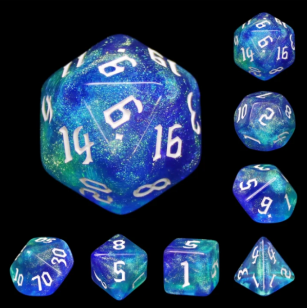 Meteor Storms RPG Dice Set (7)