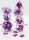 Bisexual Flag RPG Dice Set (7)