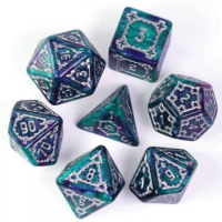 Huge Arcane Castle RPG Dice Set 25mm (7)