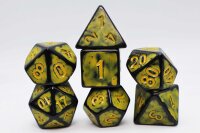 Timeworn Yellow RPG Dice Set (7)