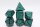 Timeworn Green RPG Dice Set (7)