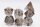 Butterfly Kiss Black RPG Dice Set (7)