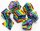 Rainbow Pride Flag RPG Metal Dice Set (7)