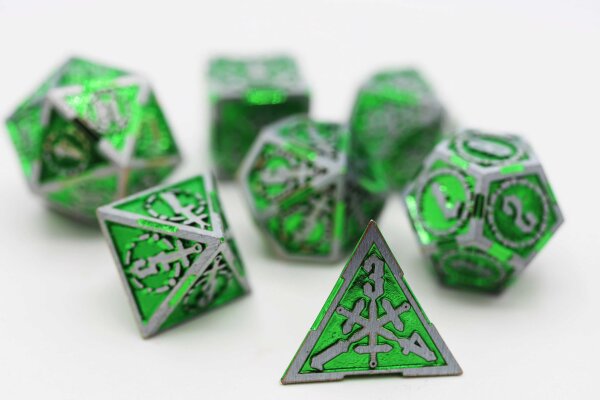 Venom Sword RPG Metal Dice Set (7)