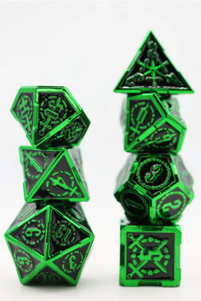 Sword of Darkness RPG Metal Dice Set (7)