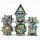 Hollow Mystic Bones RPG Metal Dice Set (7)