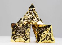 Imperial Gold Arrow RPG Metal Dice Set (7)