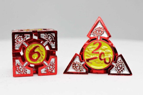 Oculus Ablaze RPG Metal Dice Set (7)