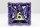 Grim Scythe Purple RPG Metal Dice Set (7)