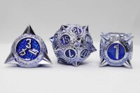 Meteor Storm Peculiar Purple RPG Metal Dice Set (7)