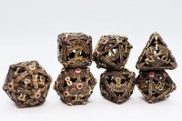 Tree of Compassion RPG Hollow Metal Dice Set (7)