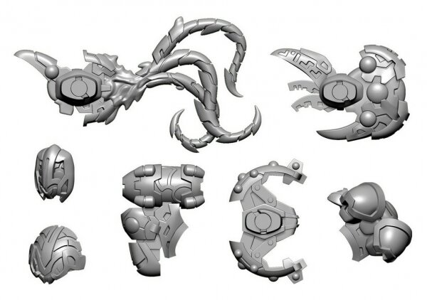 Warcaster: Daemon B Empyrean Weapon Pack (EN)