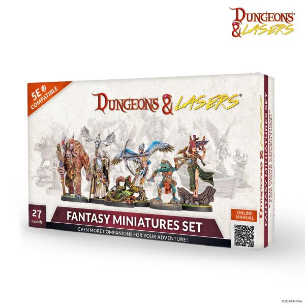 Dungeons & Lasers: Fantasy Miniatures Set (EN)