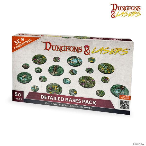 Dungeons & Lasers: Detailed Bases Pack (EN)