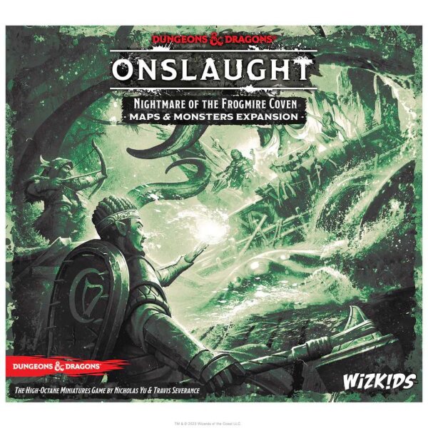 Dungeons & Dragons Onslaught: Nightmare of the Frogmire Coven - Maps & Monsters Expansion (EN)