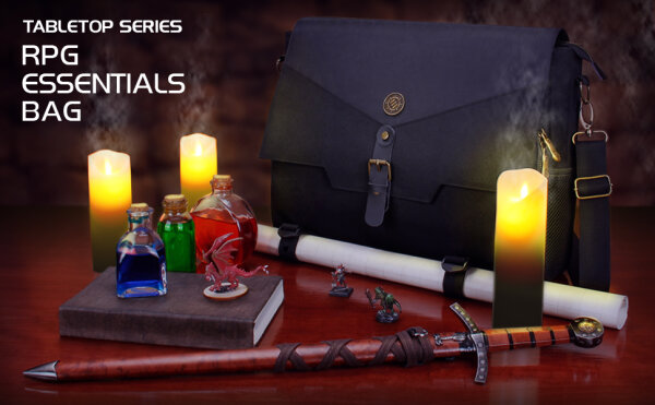 ENHANCE Tabletop RPG: Players Essentials Bag Black