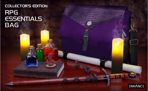 ENHANCE Tabletop RPG: Players Bag Collectors Edition Purple