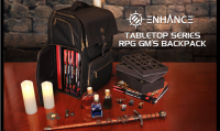 ENHANCE Tabletop RPG: Backpack Black