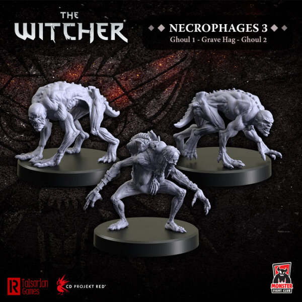 The Witcher RPG: Necrophages 3 - Ghouls and Grave Hag (3) (EN)