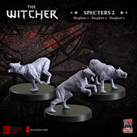 The Witcher RPG: Specters 2 Barghests (3)