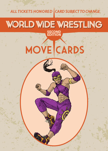 World Wide Wrestling RPG: Second Edition Move Cards (EN)