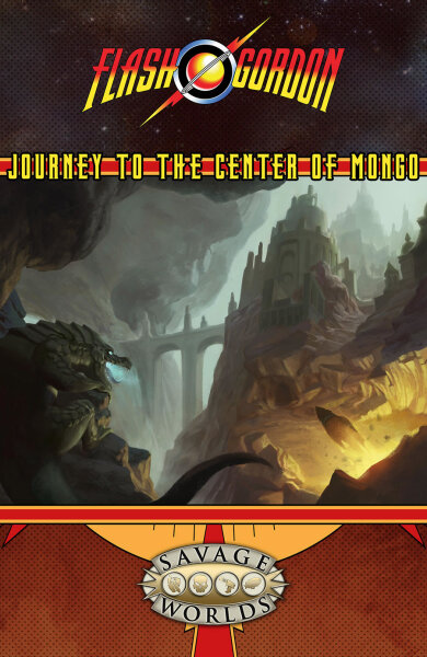 Flash Gordon RPG: GM Screen Journey to the Center of Mongo (EN)