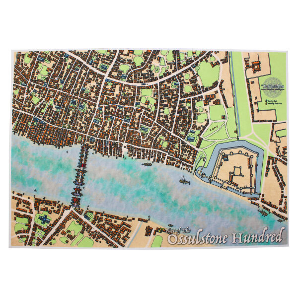 The Dee Sanction RPG: Ossulstone Hundred Map A2 (EN)