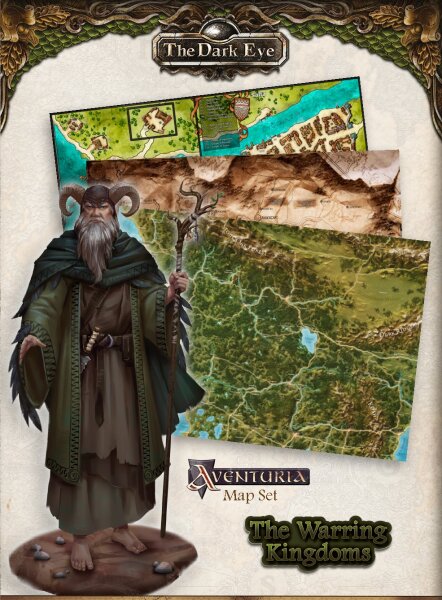 The Dark Eye RPG: The Warring Kingdoms Map Set (EN)