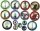TORG Eternity RPG: High Lords and Stelae Token Set (EN)